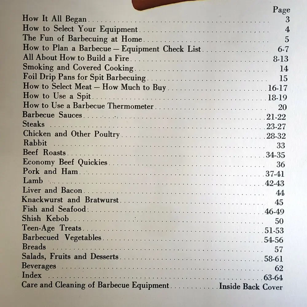 Big Boy Barbecue Book TESTED RECIPE INSTITUTE 1960 Seventh Printing Cookbook